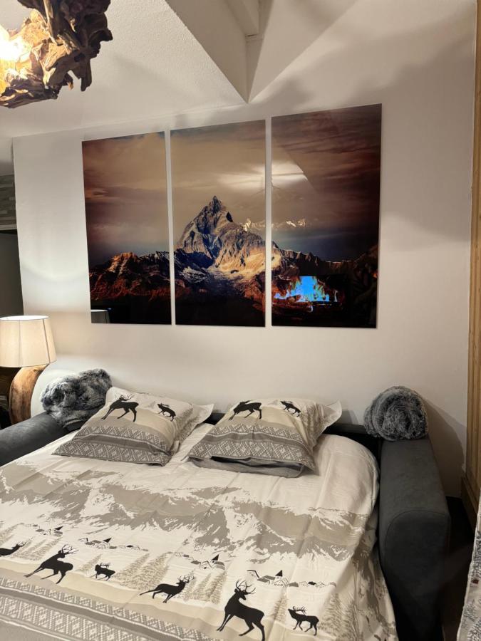 Cocon Au Coeur De Chamonix Avec Parking Gratuit Exterior foto