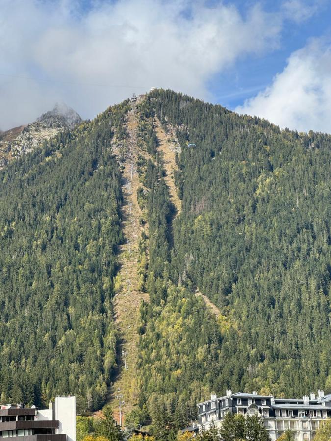 Cocon Au Coeur De Chamonix Avec Parking Gratuit Exterior foto