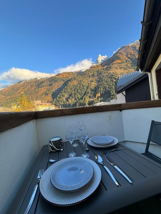 Cocon Au Coeur De Chamonix Avec Parking Gratuit Exterior foto